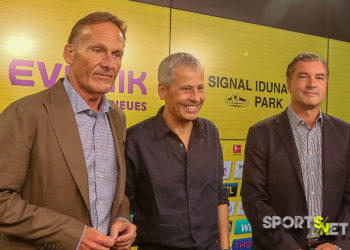 Favre beim BVB vorgestellt