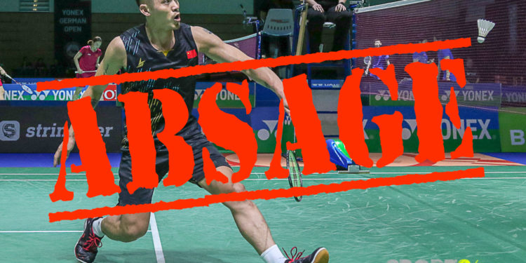 German Open Badminton fallen aus