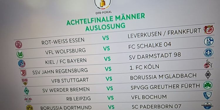 Zwei Bundesliga-Duelle im Pokal