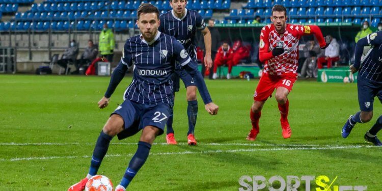 Milos Pantovic (VfL Bochum 1848) im DFB-Pokalspiel gegen 1. FSV Mainz 05