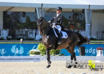 Jessica vonbredow-Werndl mit TSF Dalera BB bei den FEI European Championship 2023 in Riesenbeck