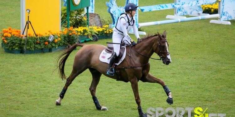 Yasmin Ingham (GBR) mit Banzai du Loir