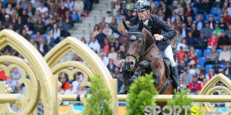 Marcus Ehning mit Stargold beim CHIO Aachen 2024