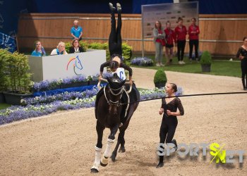 Voltigierer machen beim CHIO Aachen den Anfang