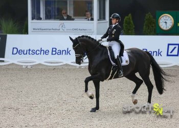 Isabell Werth (GER) mit Wendy de Fountaine