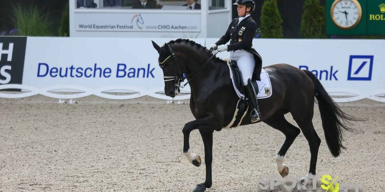 Isabell Werth (GER) mit Wendy de Fountaine