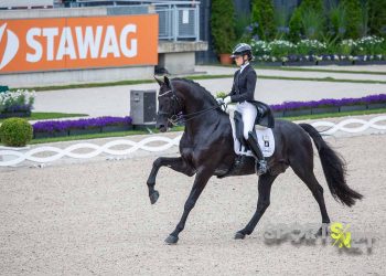 Charlotte Fry (GBR) mit Glamourdale im Havens Pferdefutterpreis beim CHIO Aachen