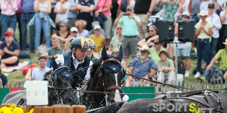 Boyd Exell (AUS) holt sich beim CHIO Aachen 2025 den Sieg (Foto: Jenny Musall)