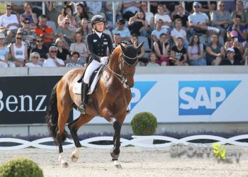 Ingrid Klimke siegt mit Vayrin NRW im consteed-Preis beim CHIO Aachen 2025 (Foto: Jenny Musall)