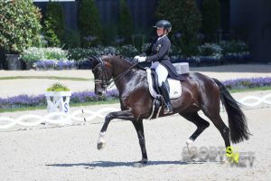 Isabell Werth mit Wendy de Fontaine in Preis der Familie Tesch 2025 auf dem CHIO Aachen (Foto: Jenny Musall)
