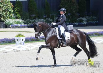 Isabell Werth mit Wendy de Fontaine in Preis der Familie Tesch 2025 auf dem CHIO Aachen (Foto: Jenny Musall)