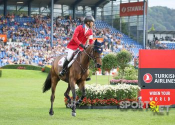 Kent Farrington siegt mit Myla im Turkish Airlines Preis von Europa beim CHIO Aachen 2025
