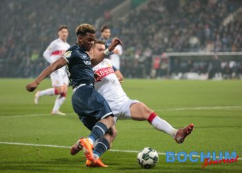 VfL Bochum 1848 gegen den VB Stuttgart am 3.12.2025 im DFB-Pokal-Achtelfinale