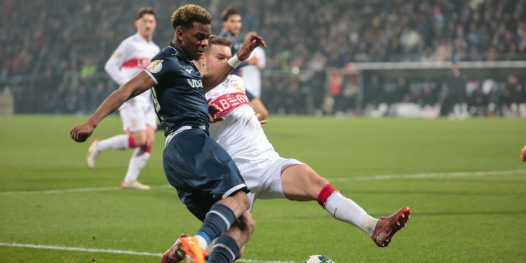 VfL Bochum 1848 gegen den VB Stuttgart am 3.12.2025 im DFB-Pokal-Achtelfinale