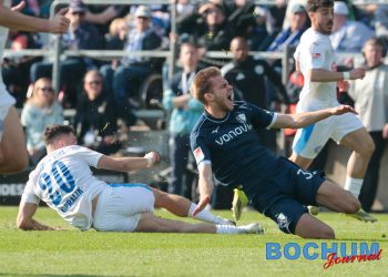 Der VfL Bochum 1848 unterliegt Holstein Kiel in der 2. Fußball Bundesliga mit 2:3 (Foto: Sebastian Sendlak)