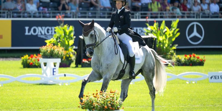 Sie brachten heute die zweitbeste Leistung im DHL-Preis: Jonelle Price und Senor Crocodillo. (Foto: ALRV/Leonie Minten)