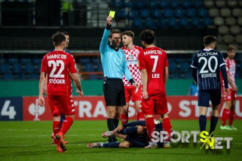 DFB-Pokal: VfL Bochum 1848 vs. 1. FSV Mainz 05 18.01.2022 -