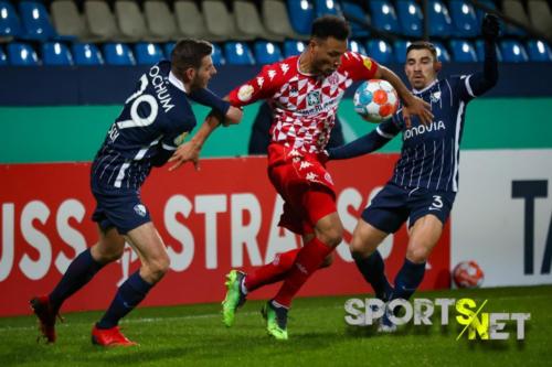 DFB-Pokal: VfL Bochum 1848 vs. 1. FSV Mainz 05 18.01.2022 -