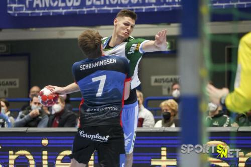 Liqui Moly Handball Bundesliga: Bergischer HC 06 vs. Frisch Auf Goeppingen 09.02.2022 -