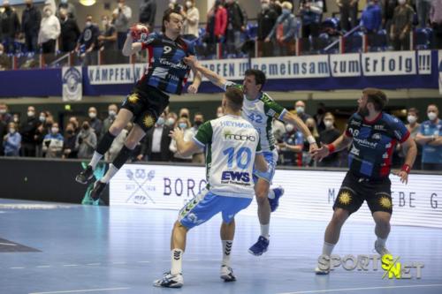 Liqui Moly Handball Bundesliga: Bergischer HC 06 vs. Frisch Auf Goeppingen 09.02.2022 -